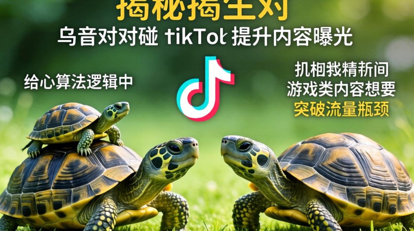 乌龟对碰 TikTok 提升内容曝光机制揭秘