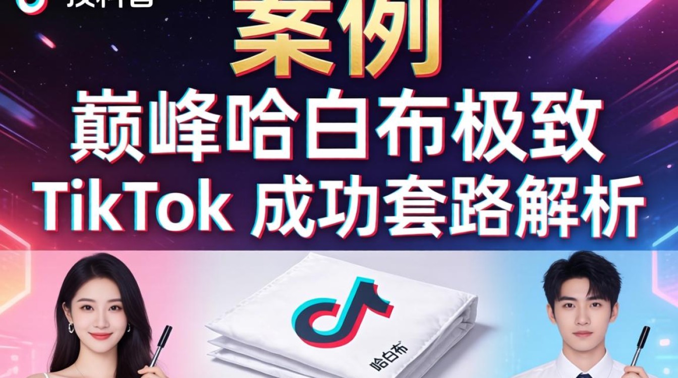 爆款案例巅峰哈白布极致tiktok成功套路解析