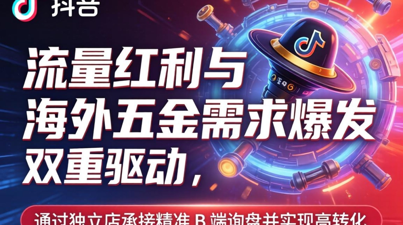 TikTok 买五金 独立站建站海外电商指南