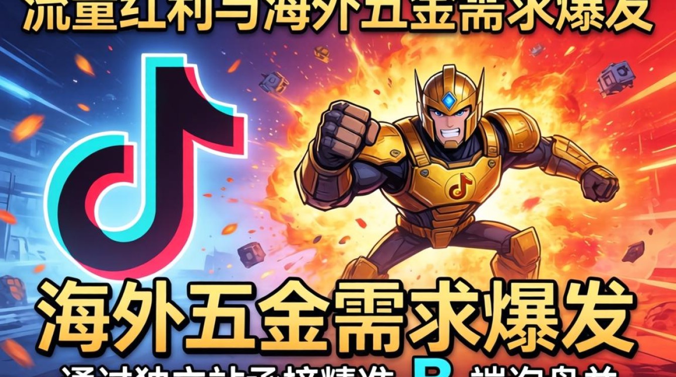 TikTok 买五金 独立站建站海外电商指南