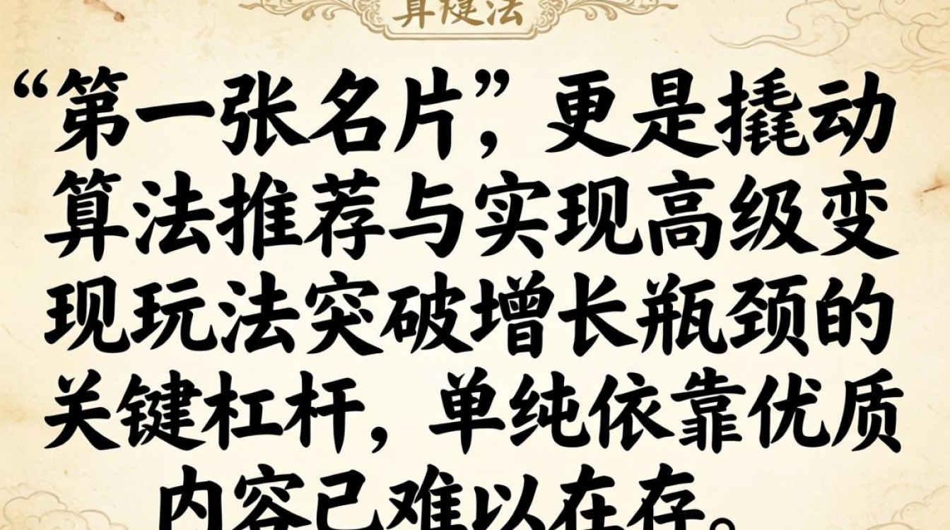 抖音标题技巧与高级变现玩法