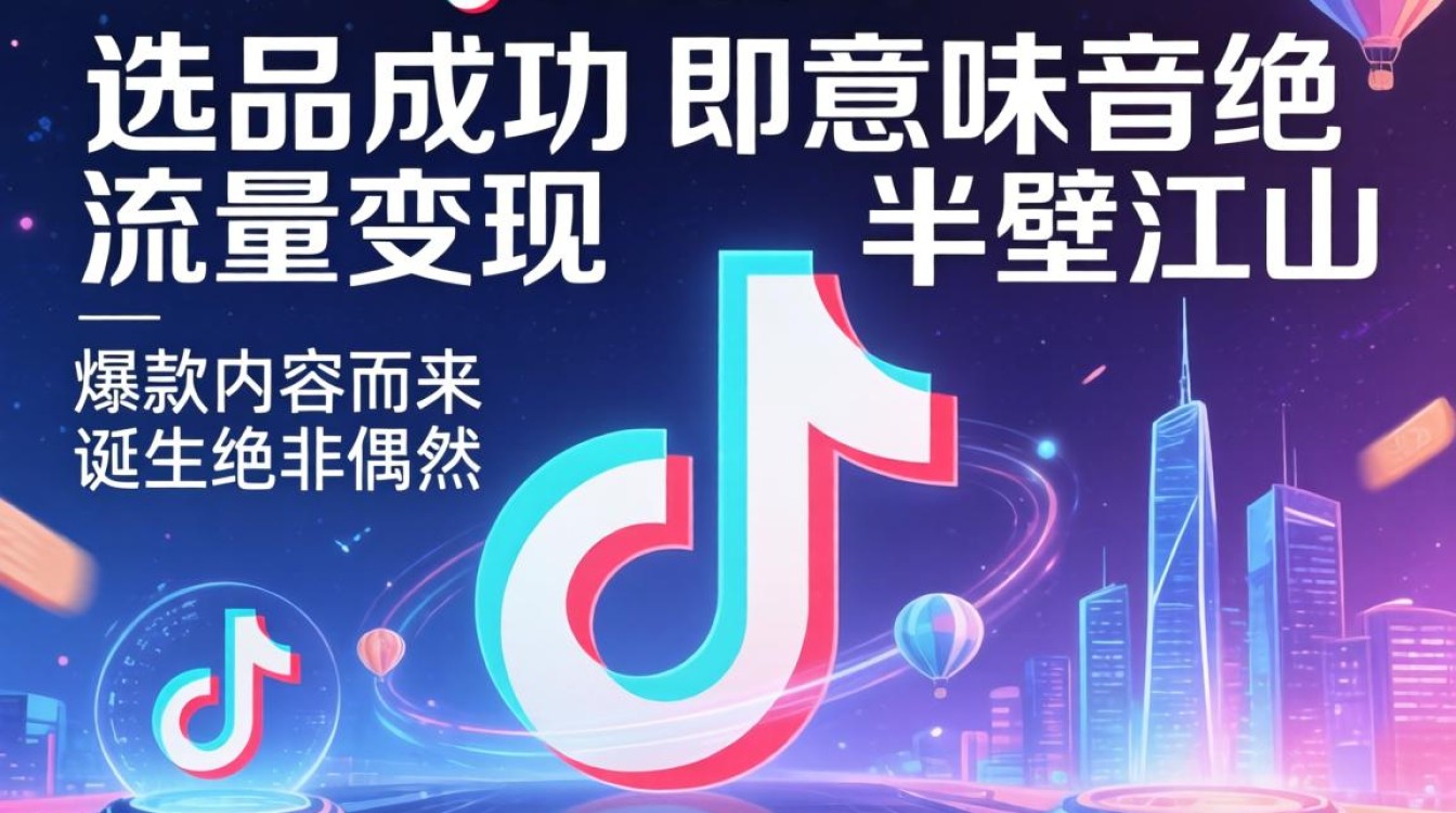 抖音选品技巧与爆款内容创作全攻略