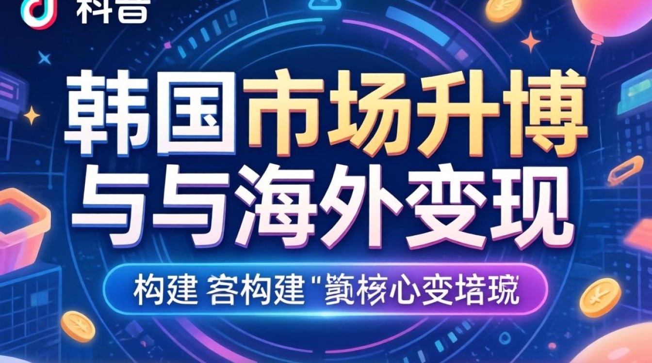 TikTok 上韩国升博 海外市场变现技巧