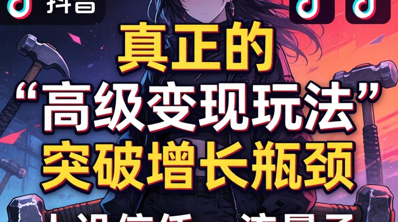 抖音高级变现玩法突破增长瓶颈