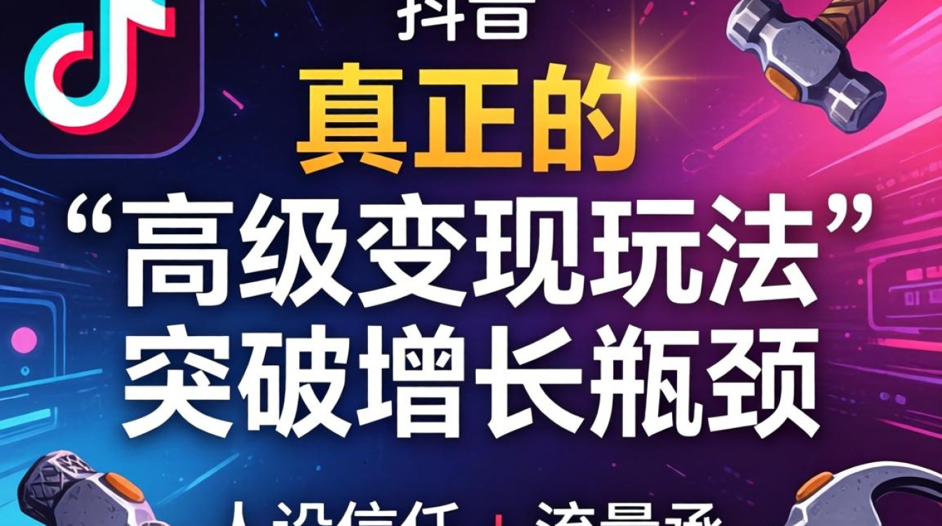 抖音高级变现玩法突破增长瓶颈