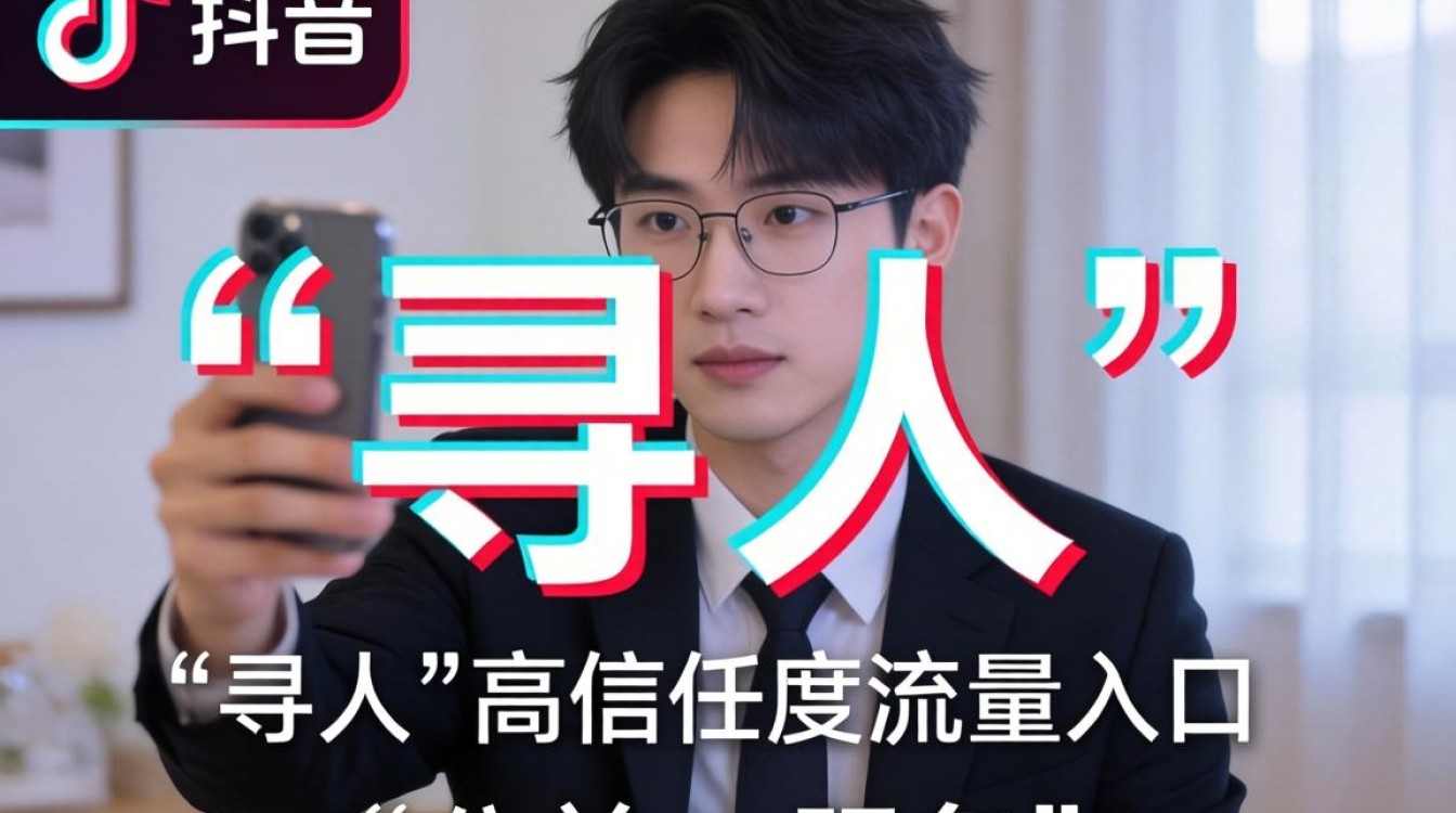 抖音上怎么发寻人启示呢