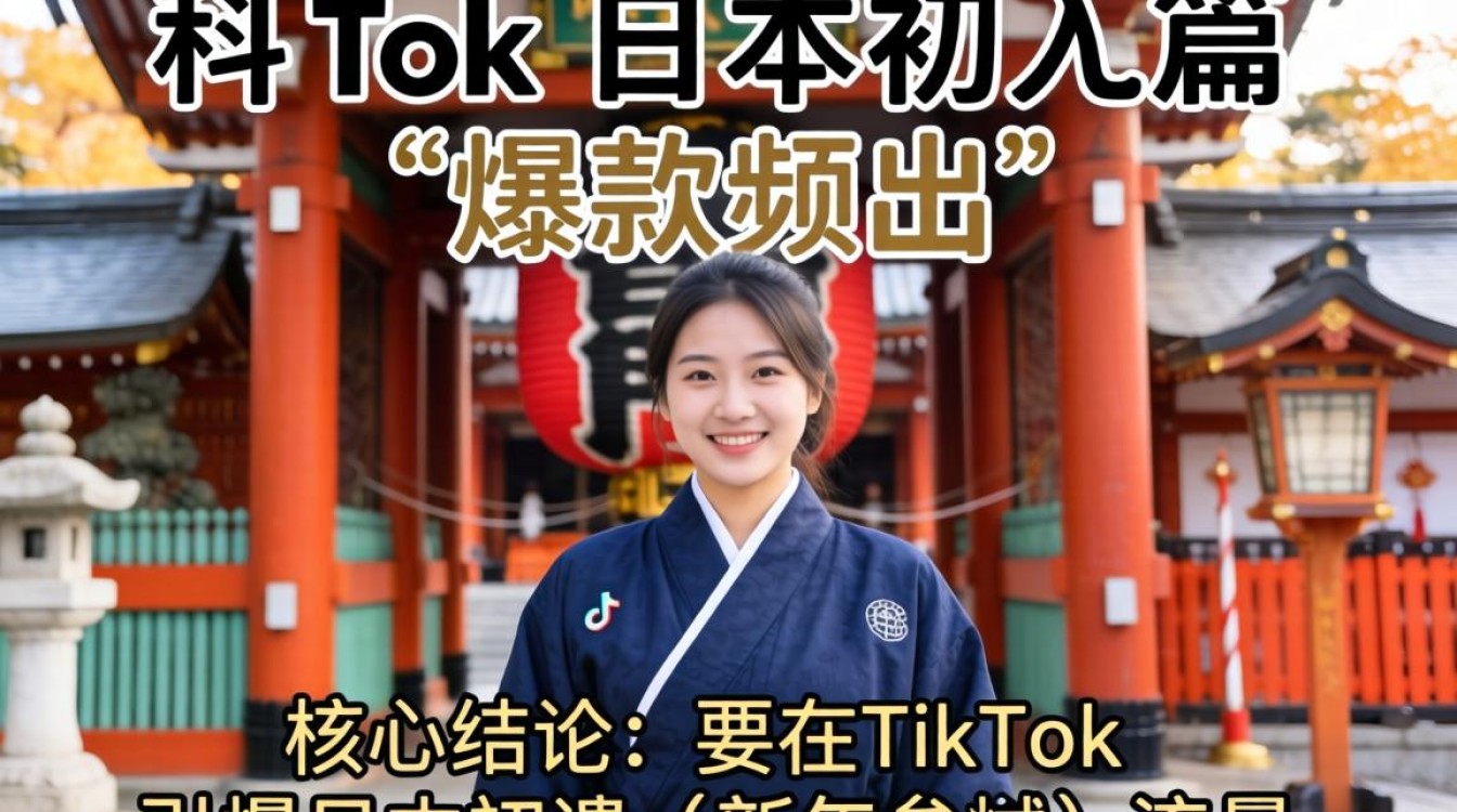 TikTok 日本初诣篇内容创作技巧