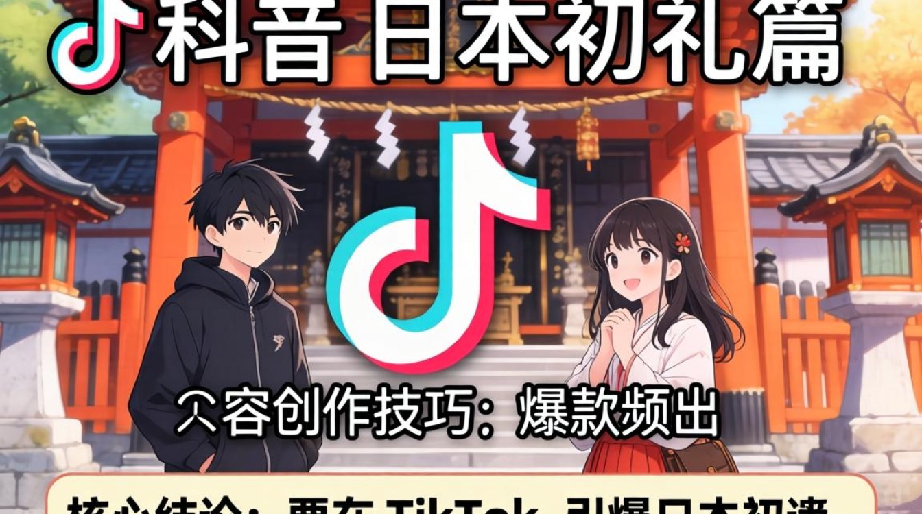 TikTok 日本初诣篇内容创作技巧