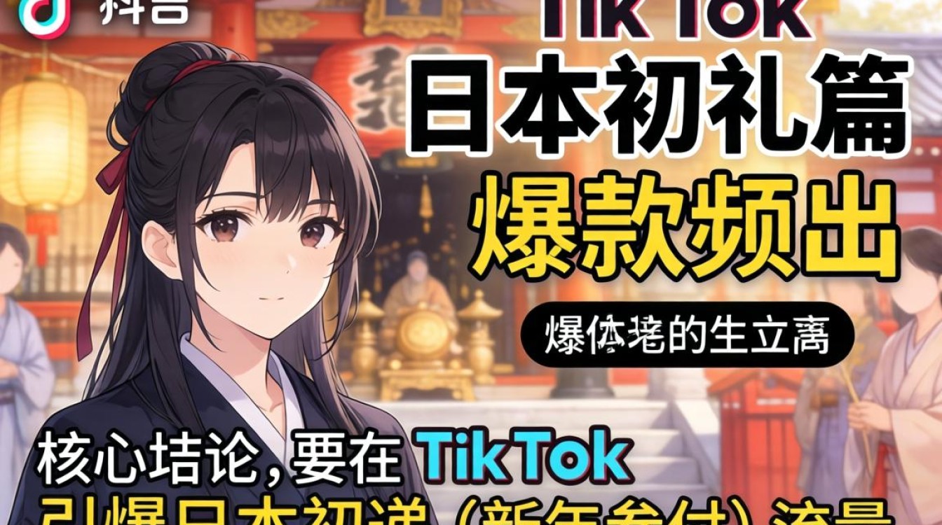 TikTok 日本初诣篇内容创作技巧