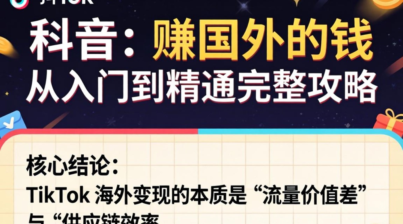 TikTok 赚国外的钱从入门到精通完整攻略