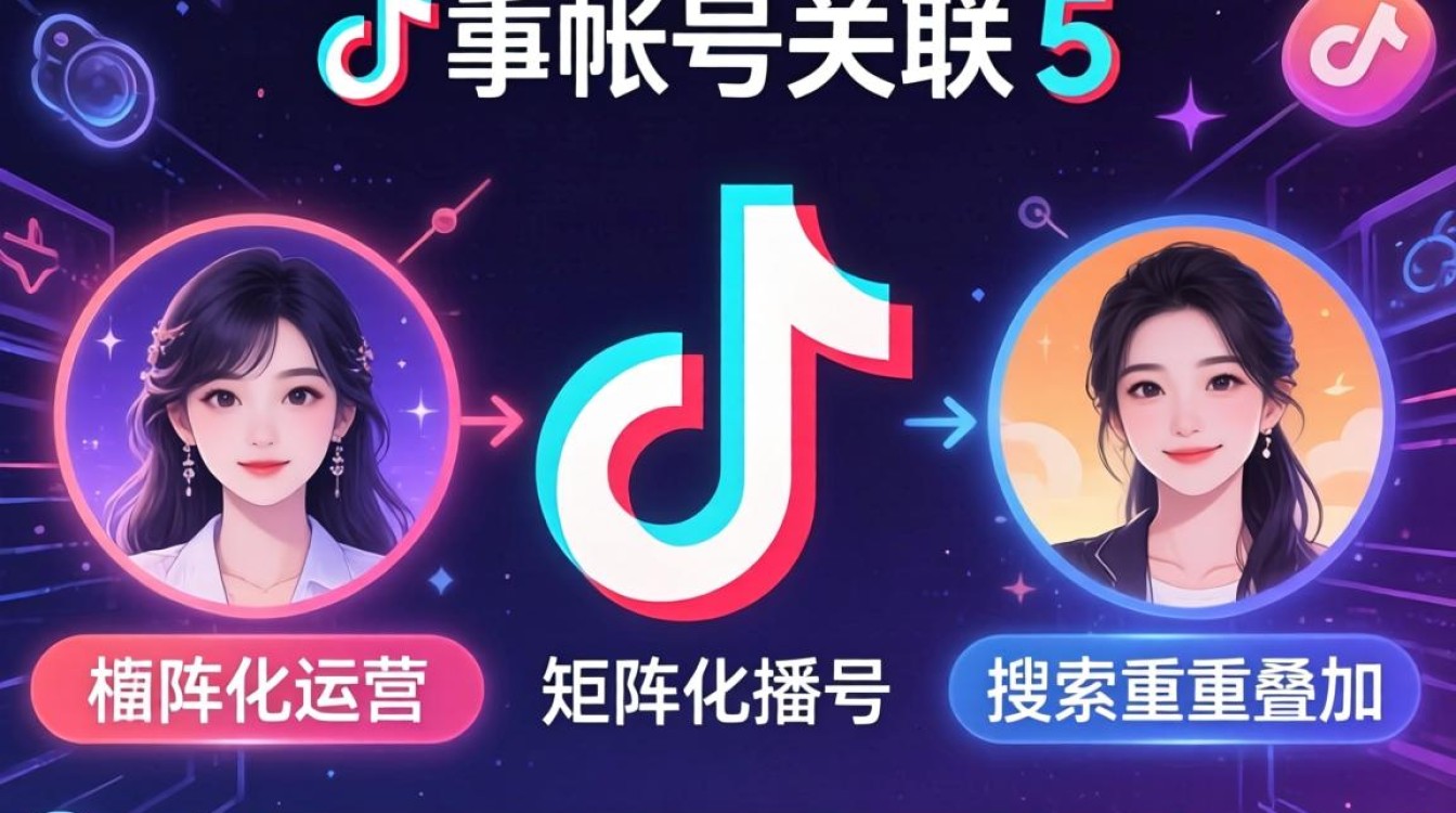 抖音怎么关联 5 个号直播