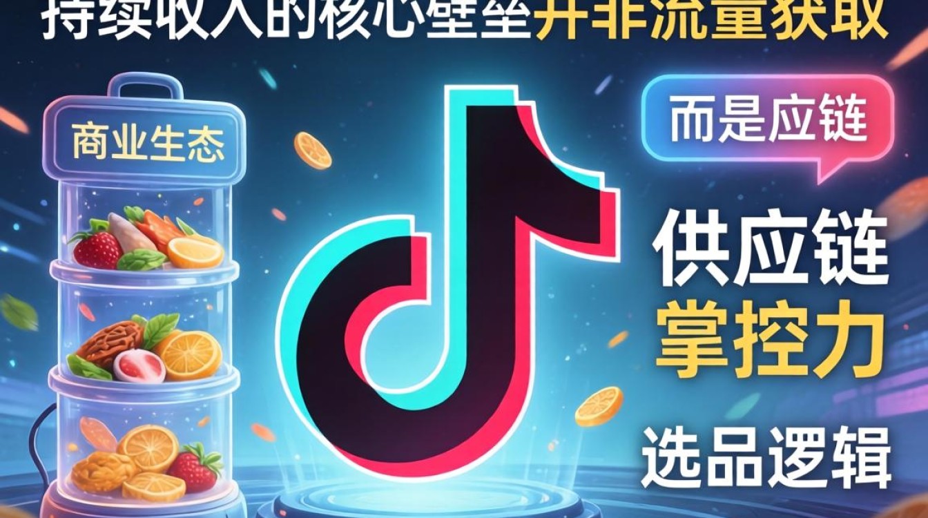 抖音找供应链人员技巧与商业化持续收入
