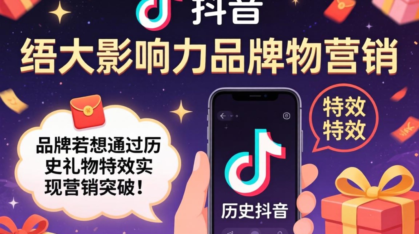 抖音历史礼物特效怎么弄