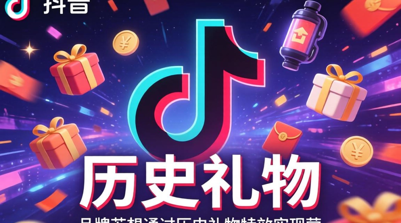 抖音历史礼物特效怎么弄