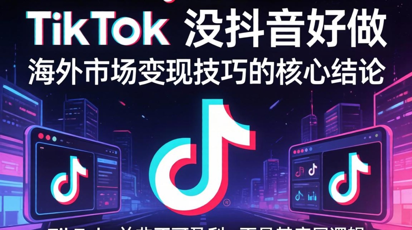 TikTok 没抖音好做怎么办