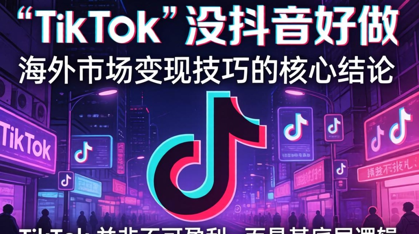 TikTok 没抖音好做怎么办