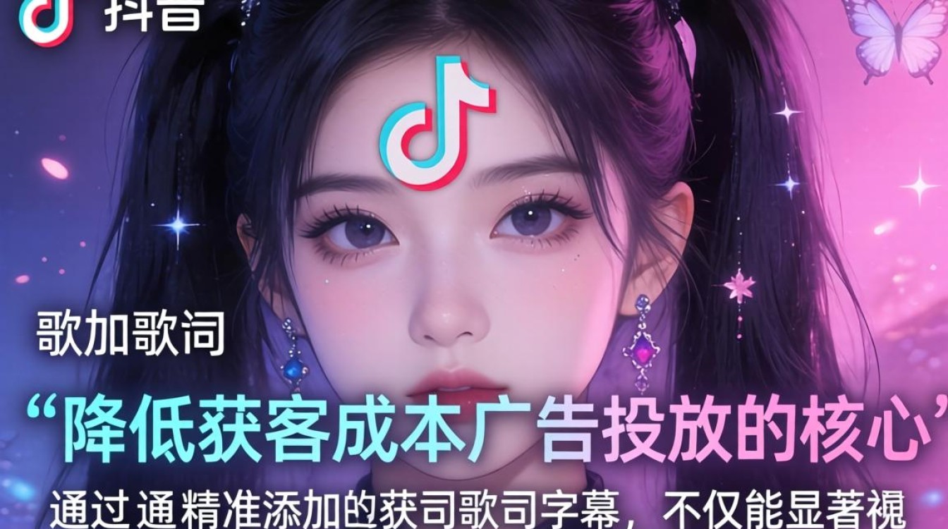 抖音加歌词降低获客成本广告投放