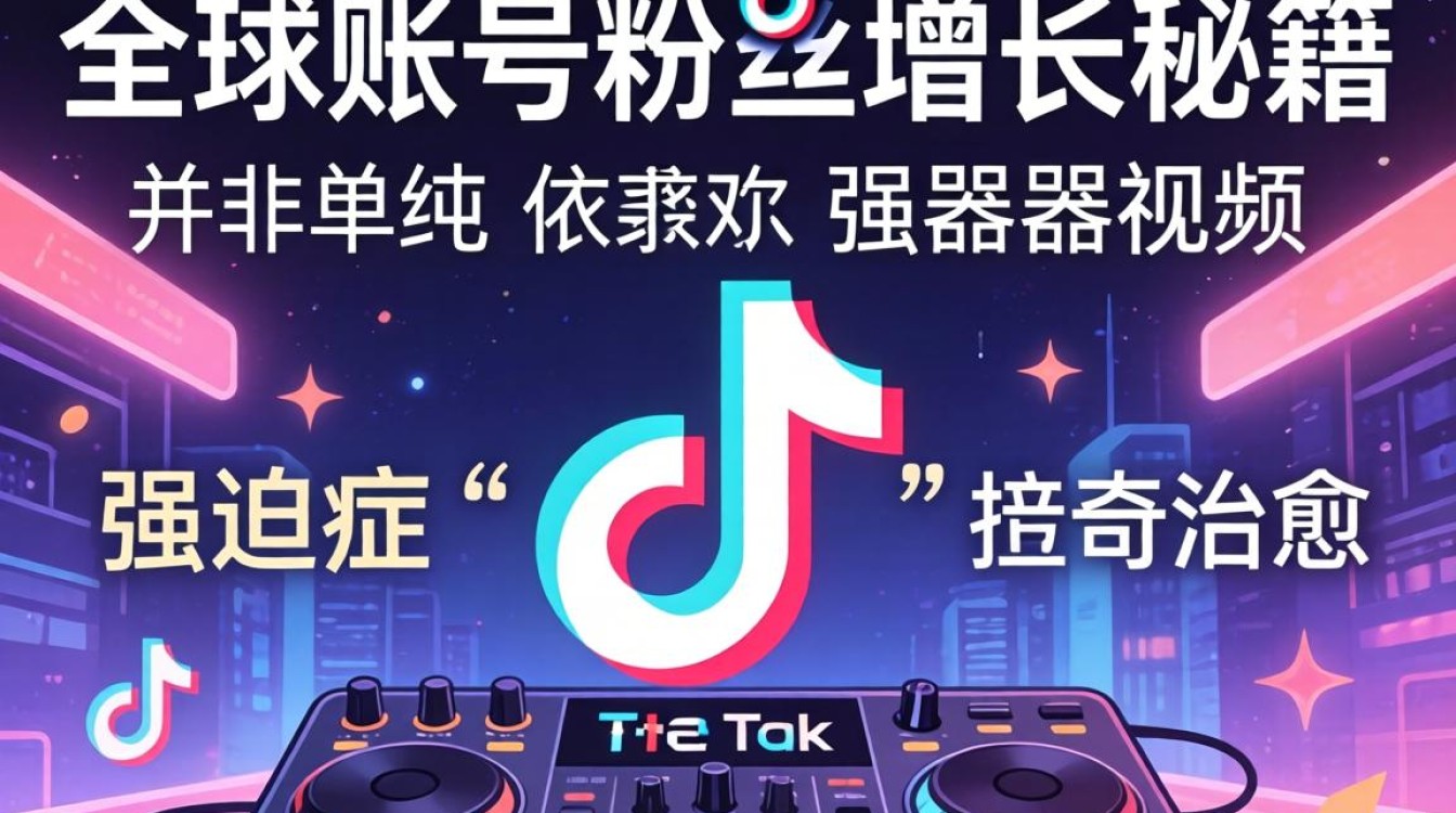 TikTok 节拍器视频全球账号粉丝增长秘籍