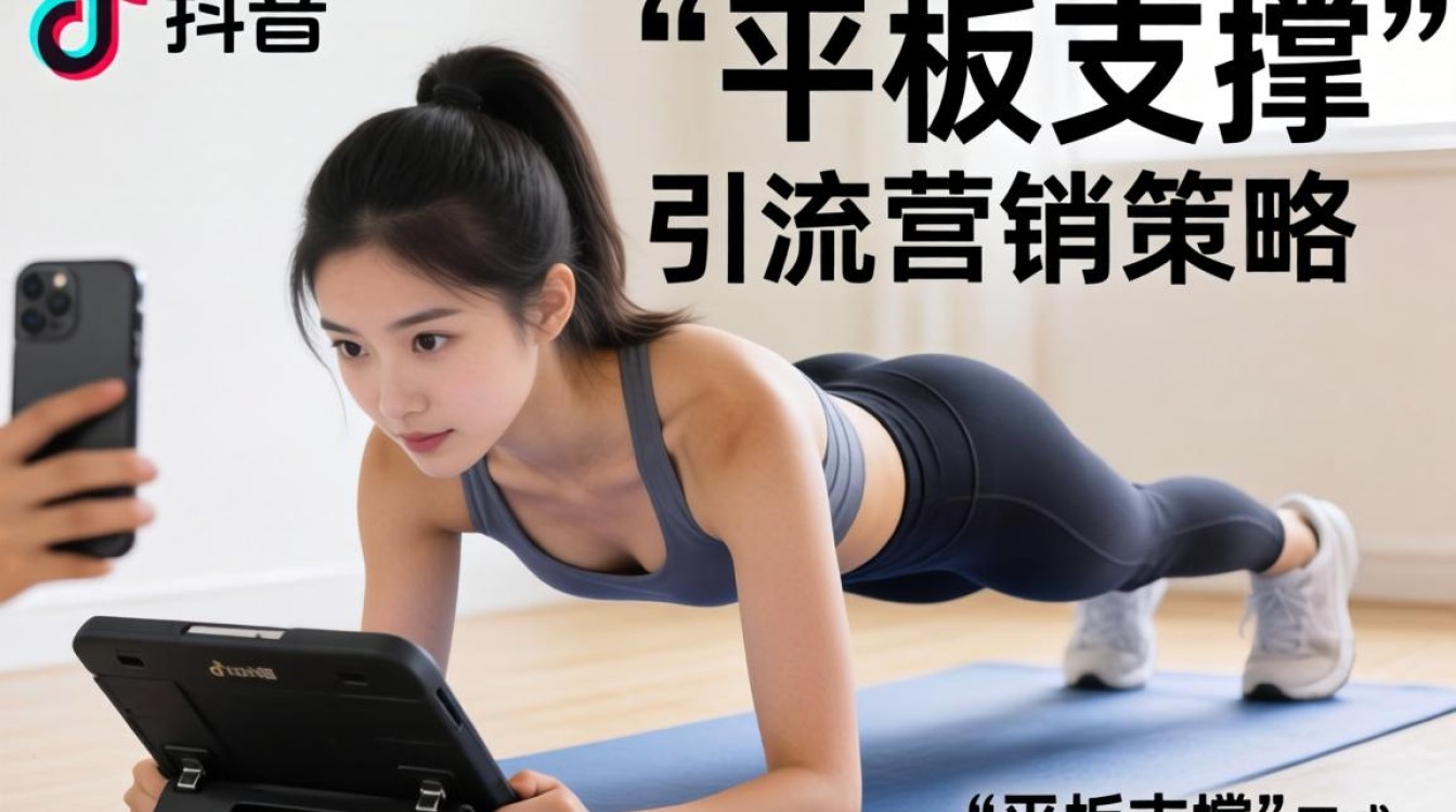 平板支撑怎么拍同款精准引流