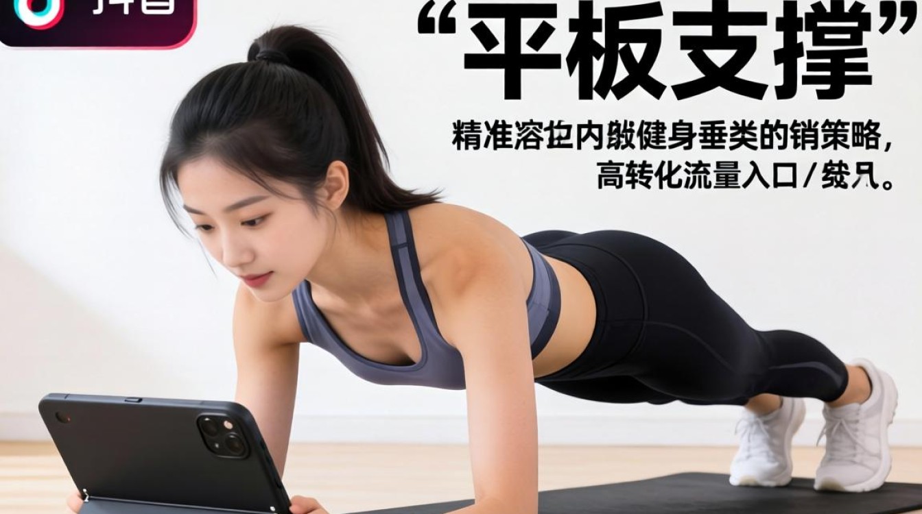 平板支撑怎么拍同款精准引流