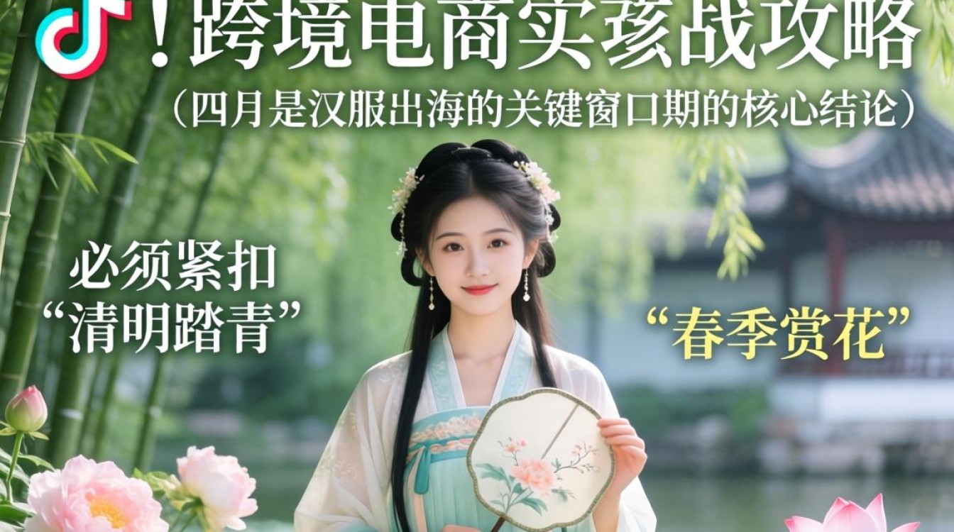 TikTok 四月汉服 跨境电商实战攻略