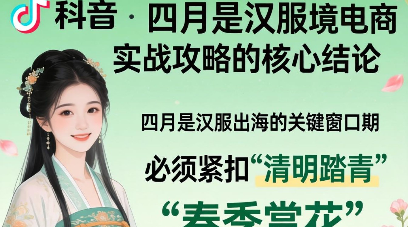 TikTok 四月汉服 跨境电商实战攻略