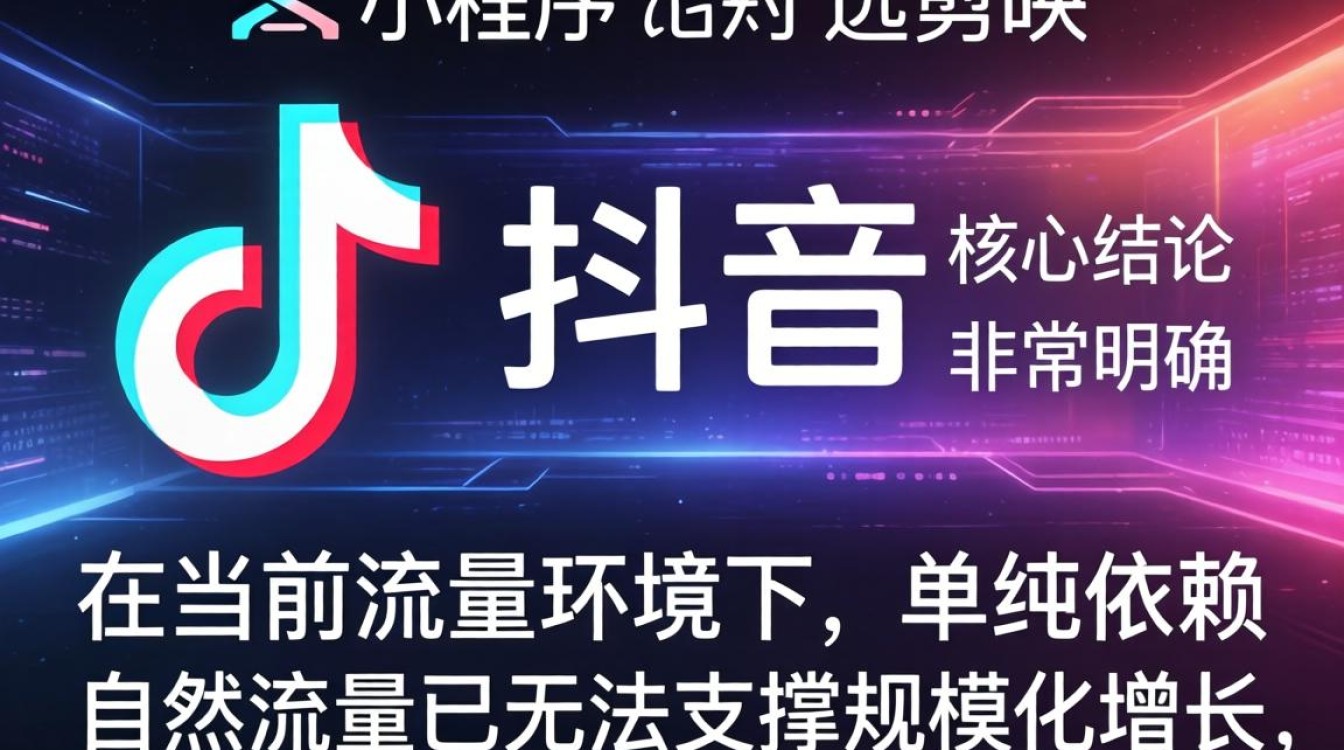 剪映小程序规模化增长专业方法