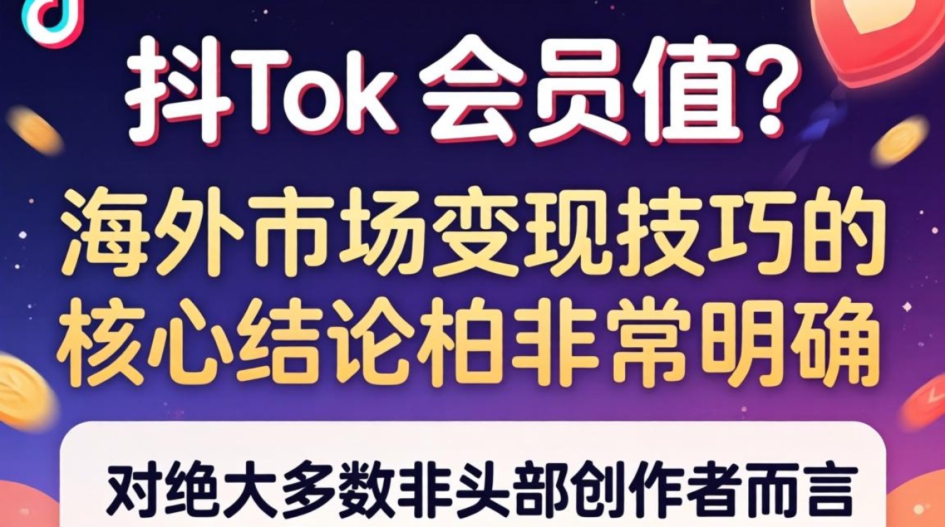 海外变现技巧与 TikTok 会员费是多少