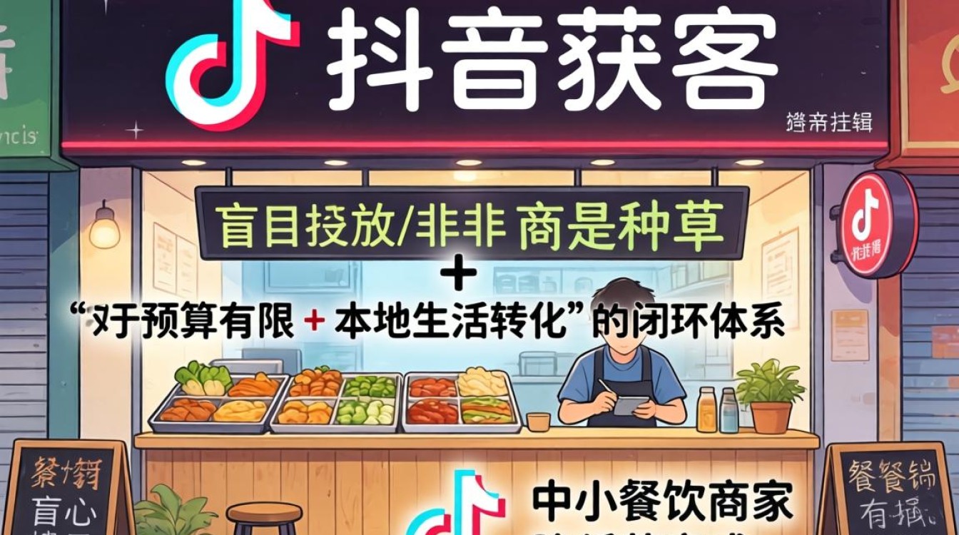 怎么做餐饮小店抖音号
