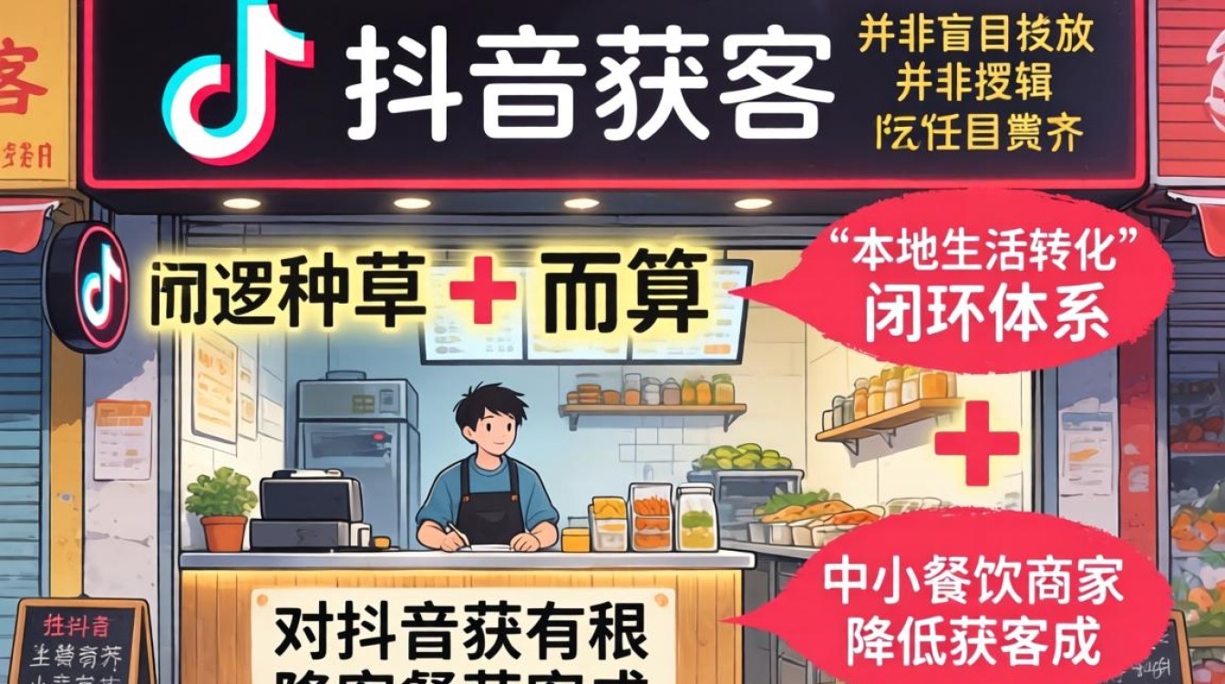 怎么做餐饮小店抖音号