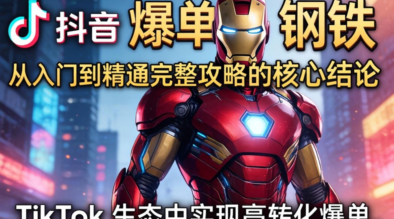 TikTok 爆单钢铁侠从入门到精通完整攻略