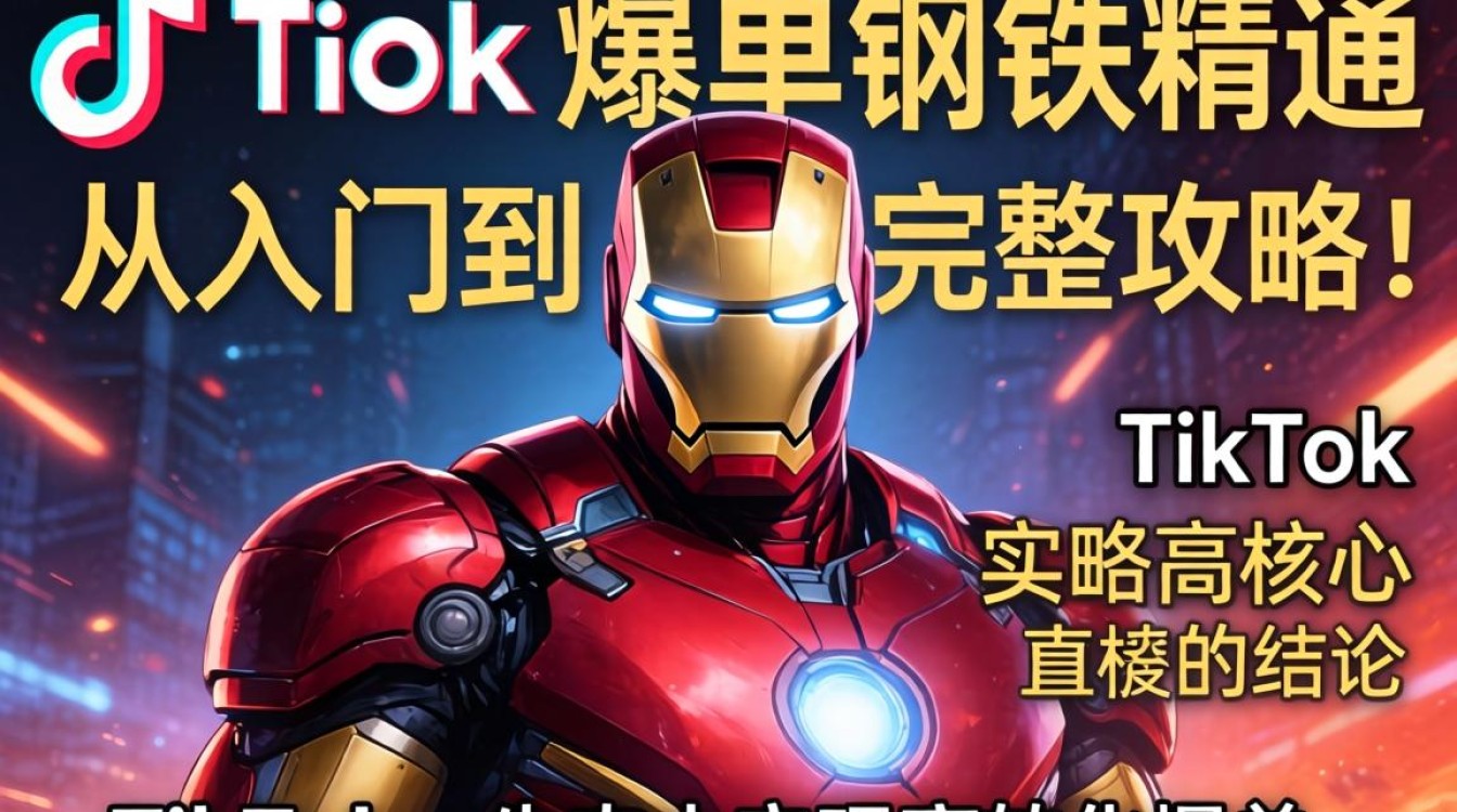 TikTok 爆单钢铁侠从入门到精通完整攻略