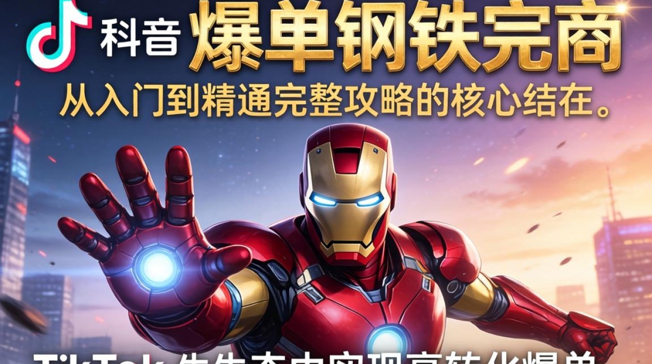 TikTok 爆单钢铁侠从入门到精通完整攻略