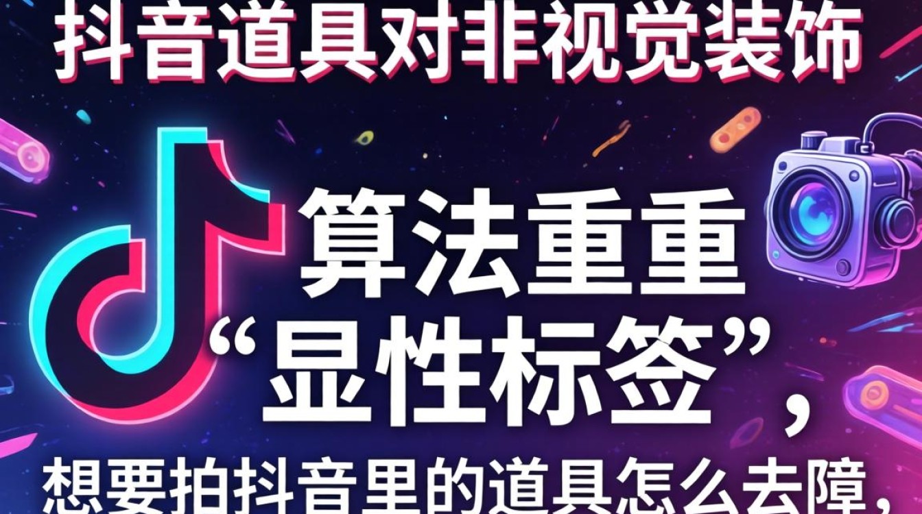 拍抖音里的道具怎么去掉