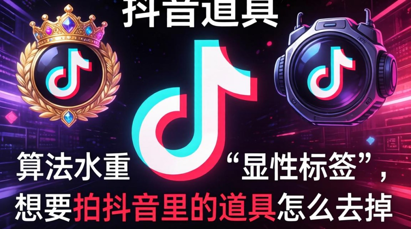 拍抖音里的道具怎么去掉
