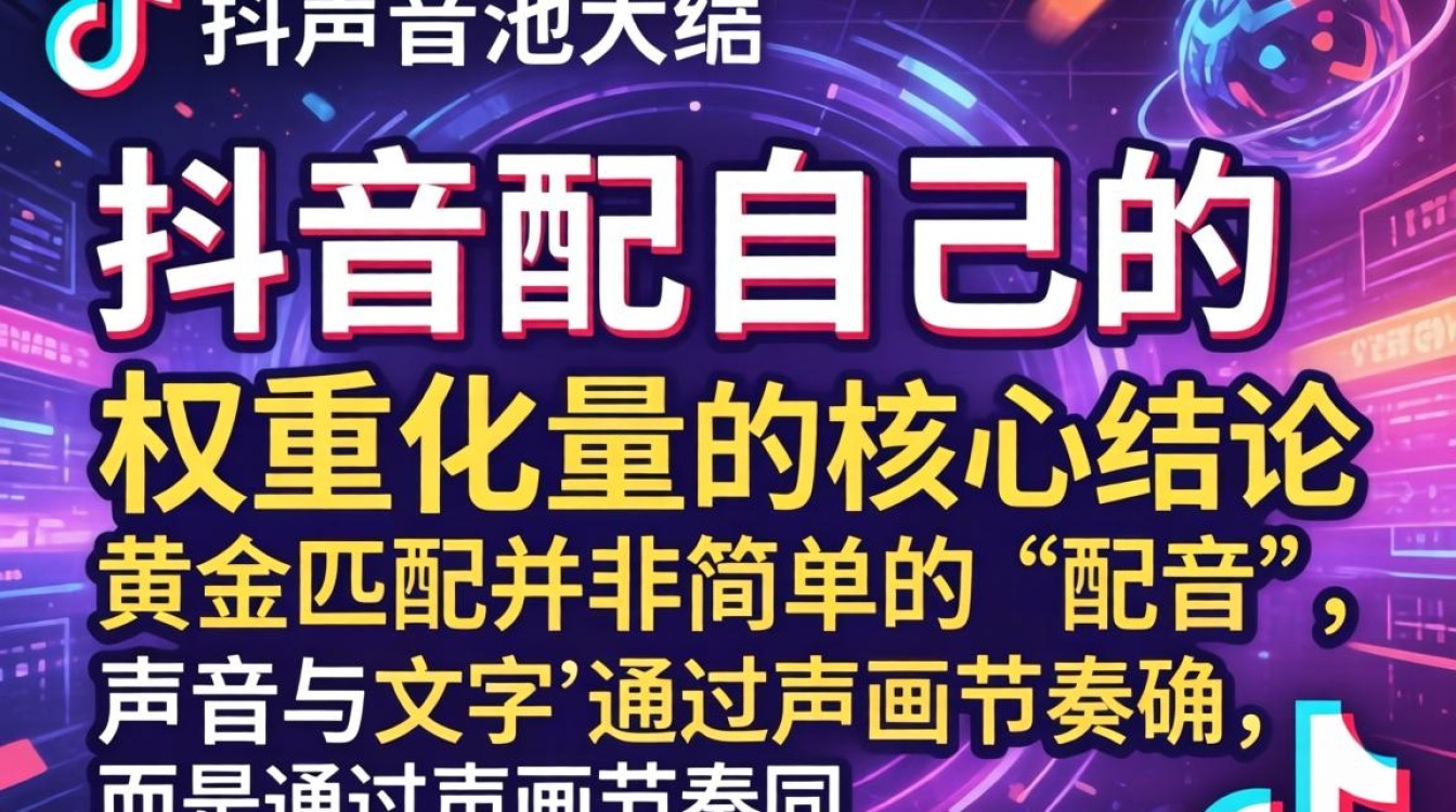抖音声音怎么配自己的字
