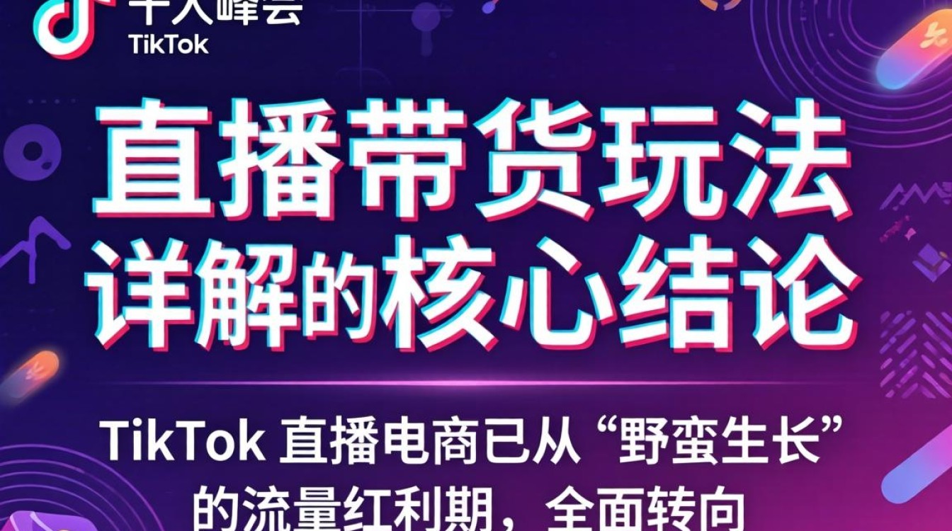 抖音千人峰会 TikTok 直播带货玩法详解