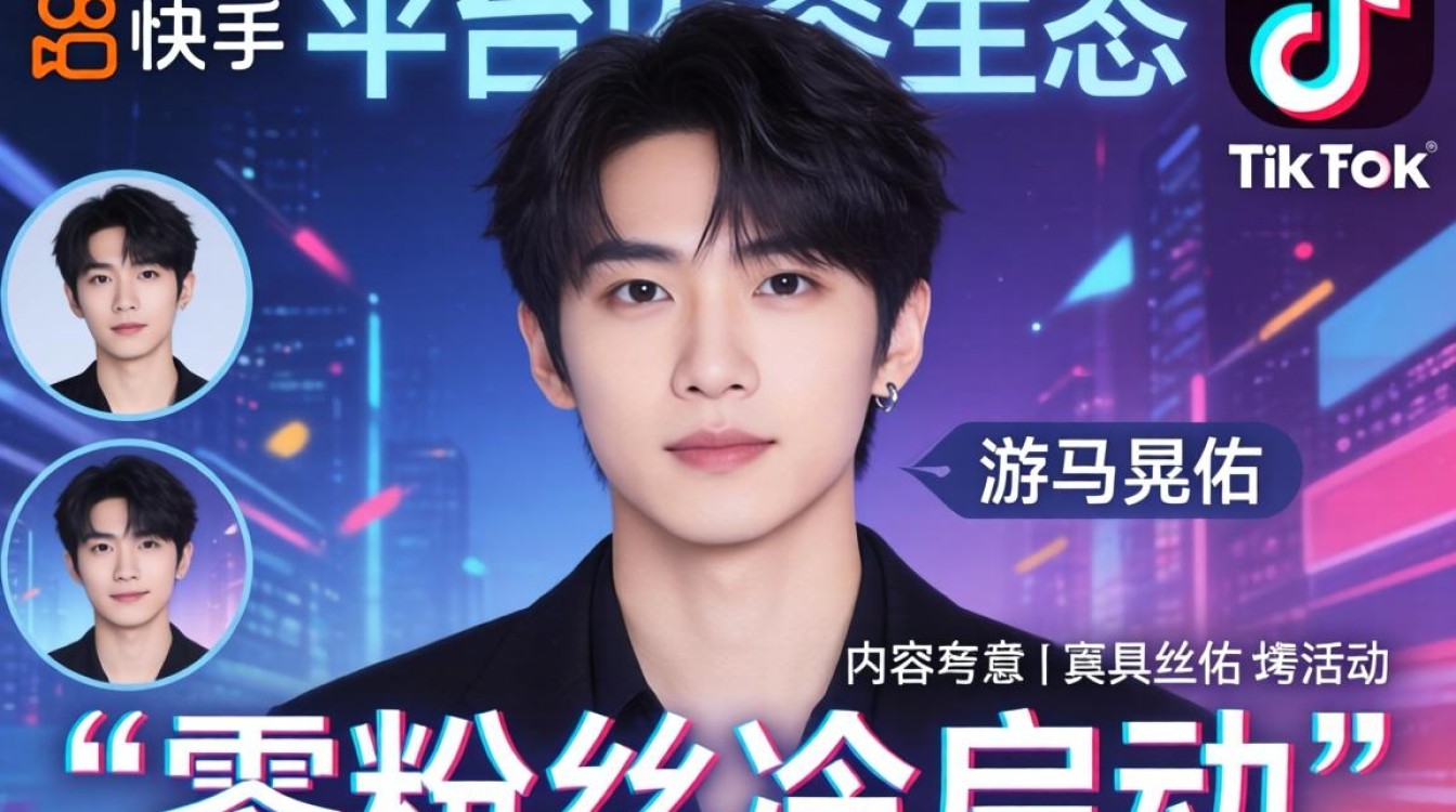 快手游马晃祐tiktok内容创作从零开始