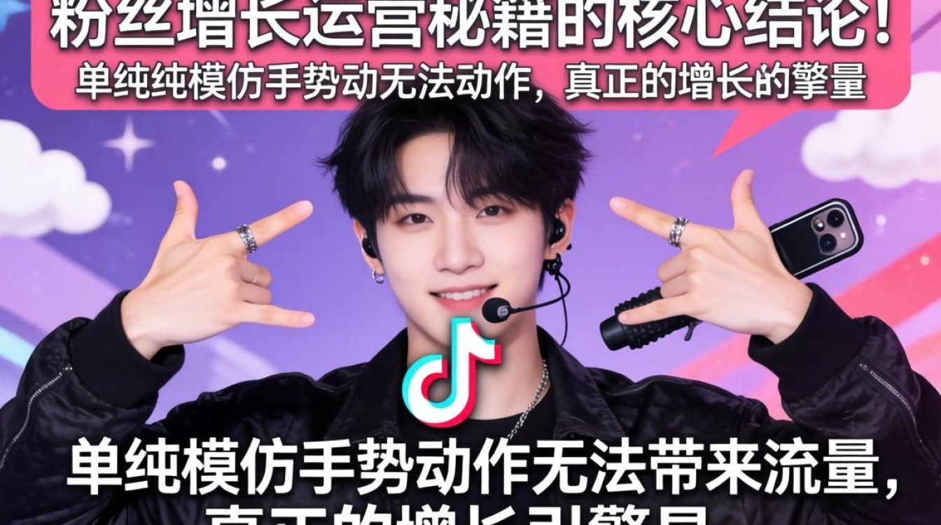 抖音摇滚手势怎么打出来