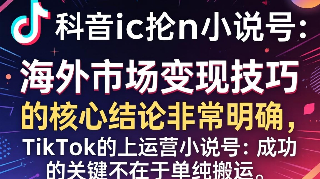 TikTok 小说号如何变现