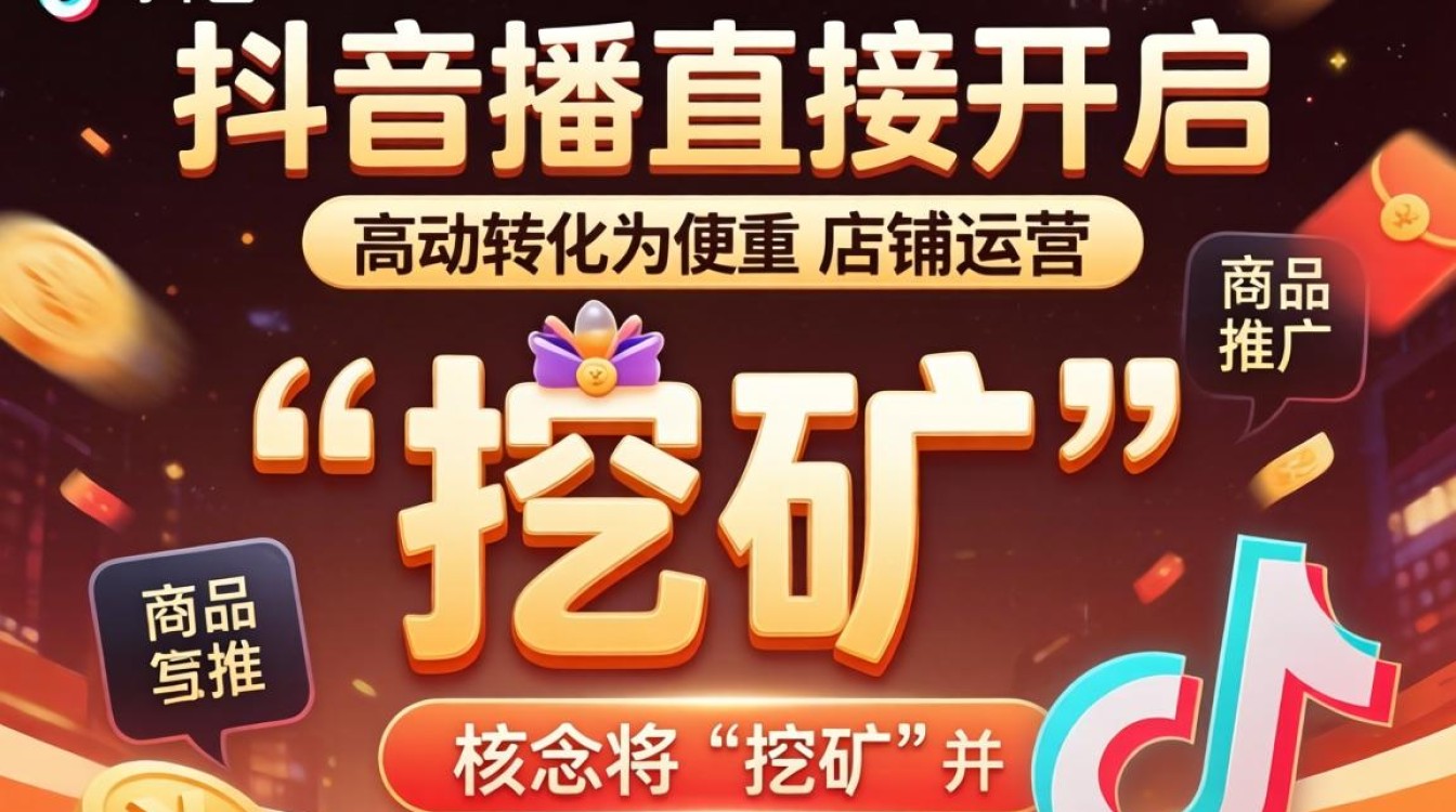 抖音直播间怎么打开挖矿