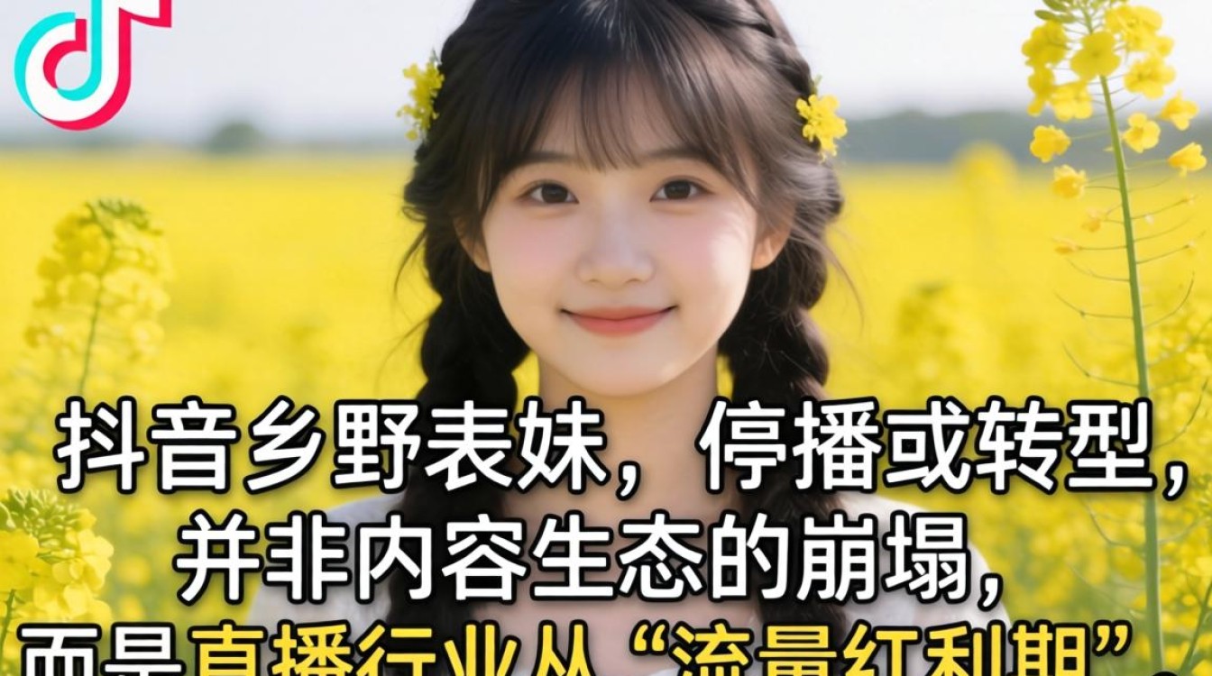 抖音乡野表妹怎么不播了