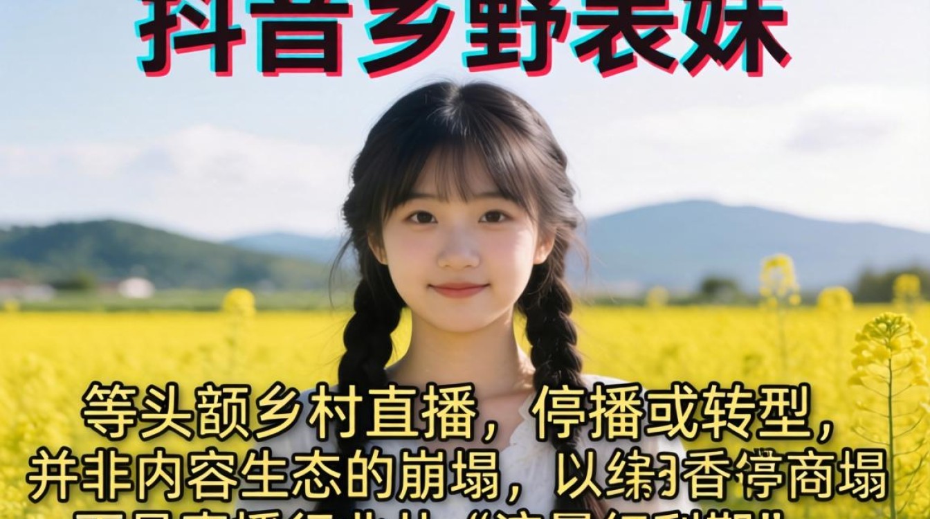 抖音乡野表妹怎么不播了