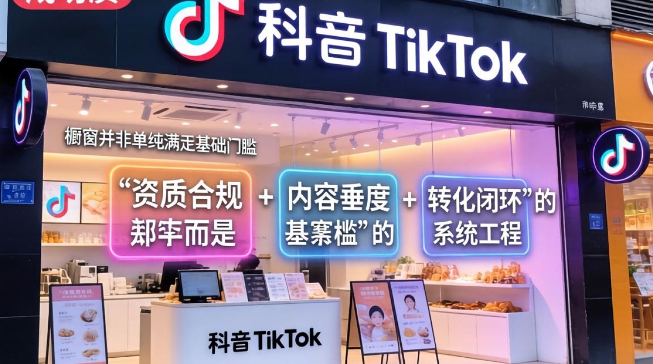 TikTok 开厨窗条件是什么