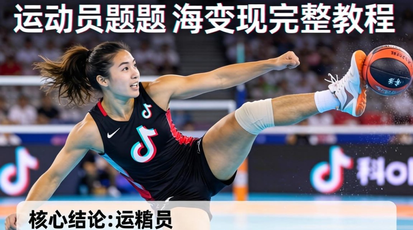 TikTok 运动员话题出海变现完整教程
