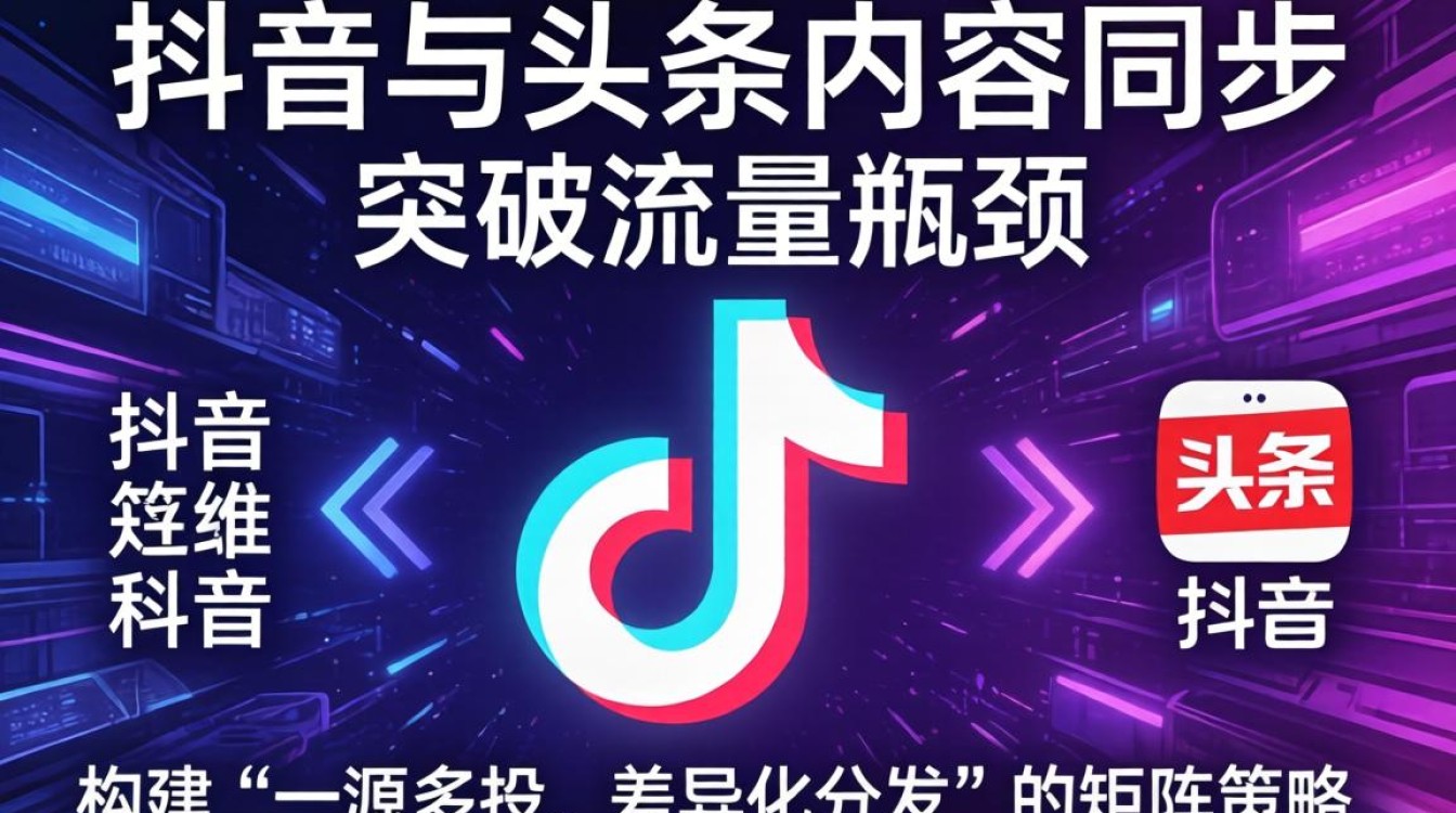 怎么能让抖音和头条同步