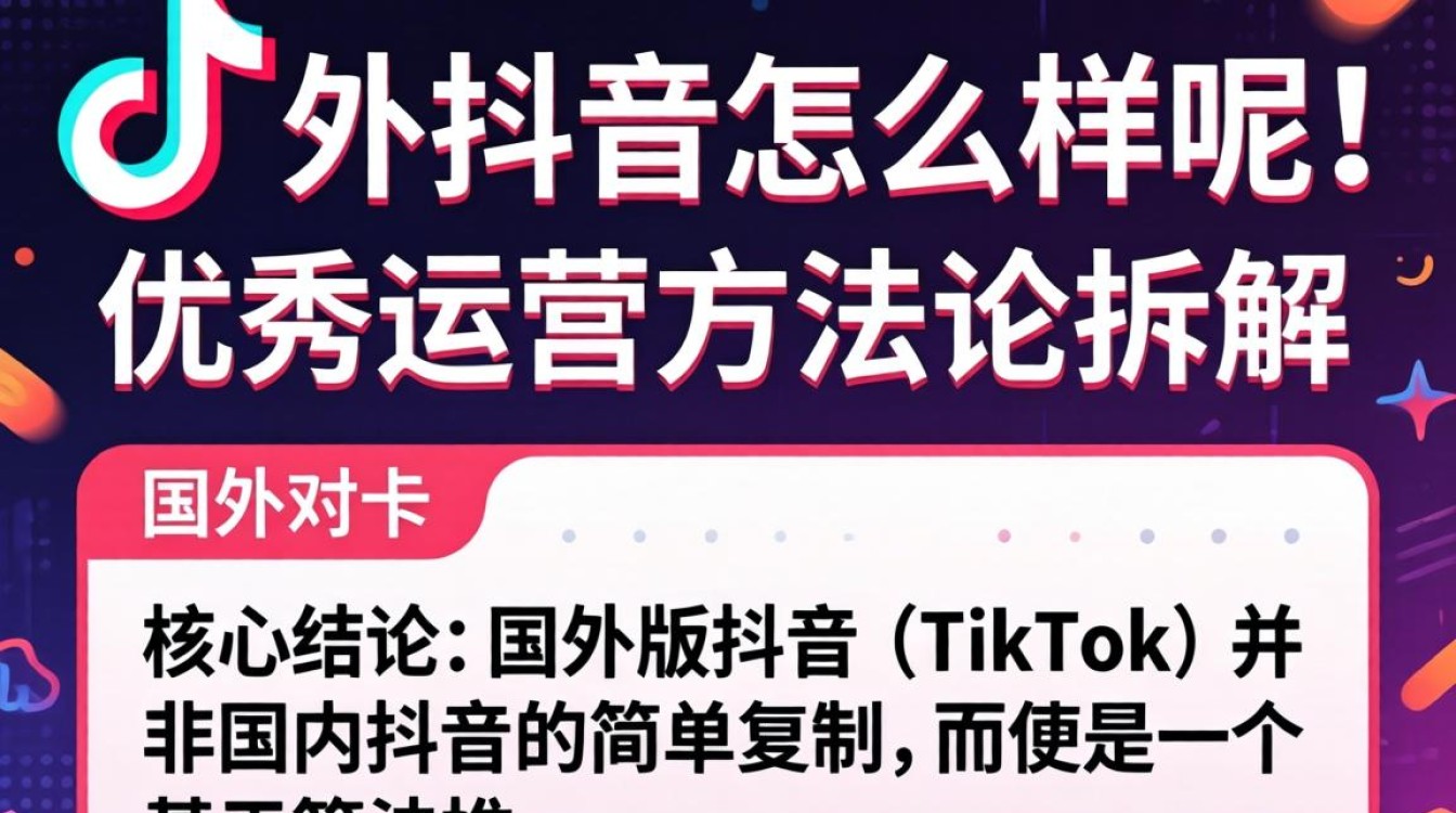 TikTok运营方法论与流量增长技巧