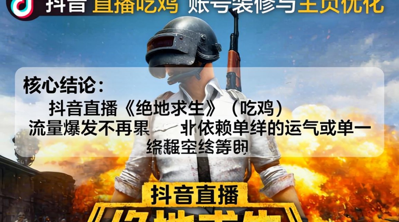 抖音直播账号装修与主页优化