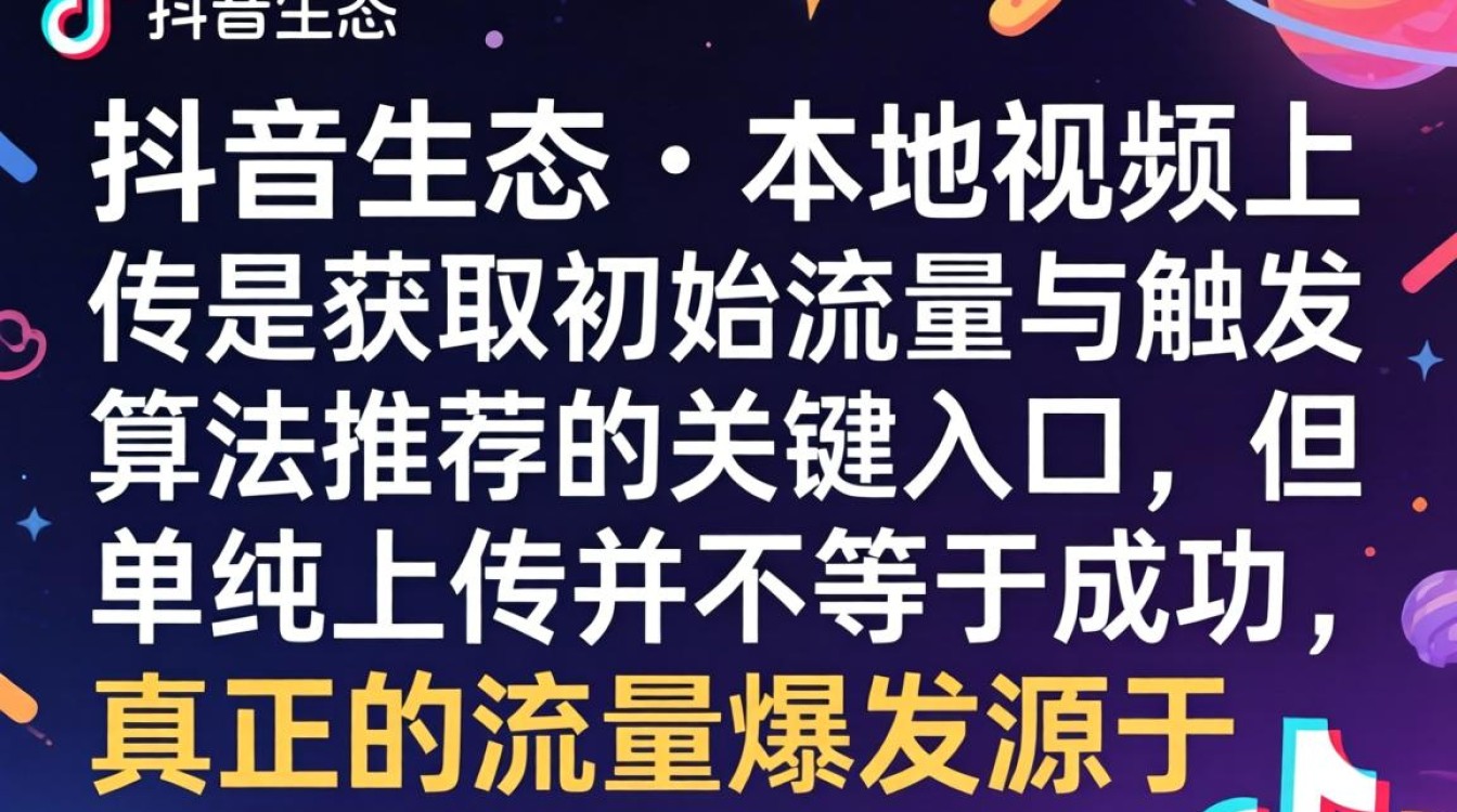 抖音本地视频怎么获取流量