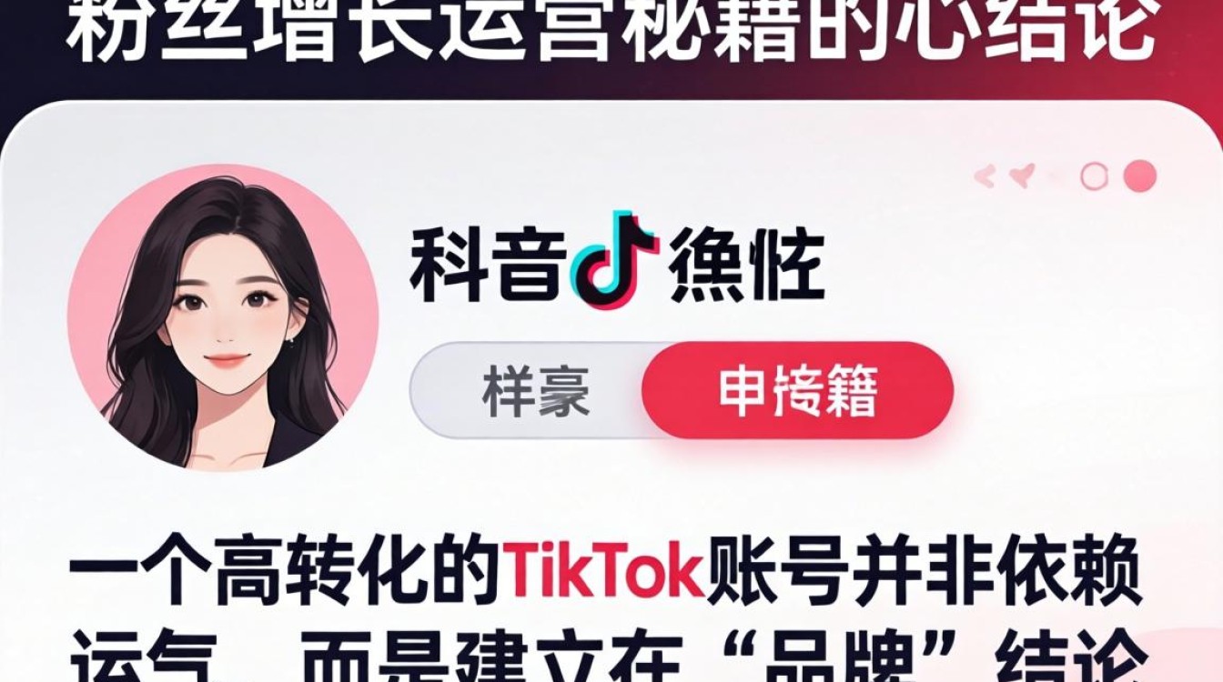 TikTok 用户名设计怎么取粉丝增长运营秘籍
